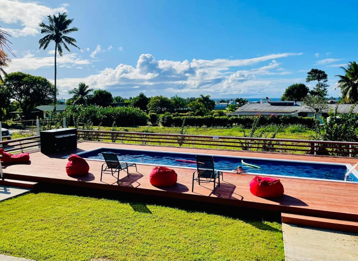 Red Hibiscus Villas راروتونغا المظهر الخارجي الصورة